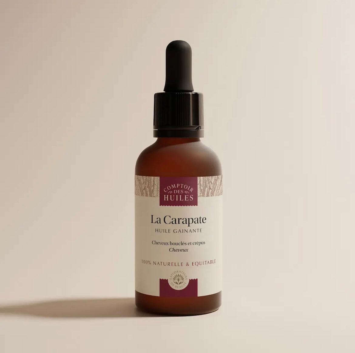 Huile de Carapate - Comptoir des Huiles - Cheveux - 50ml