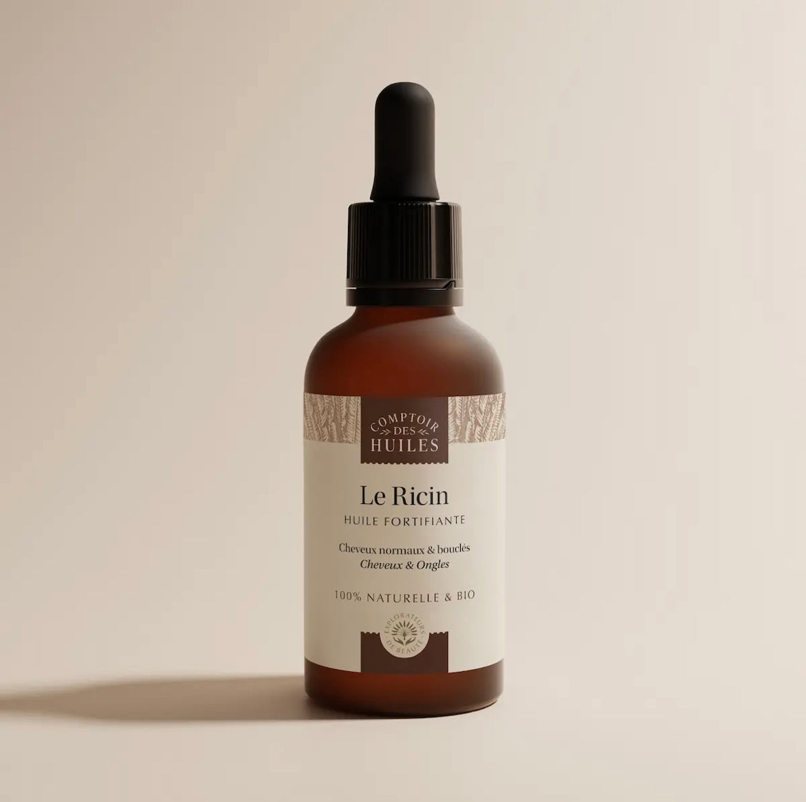 Huile de Ricin Bio - Comptoir des Huiles - 50ml