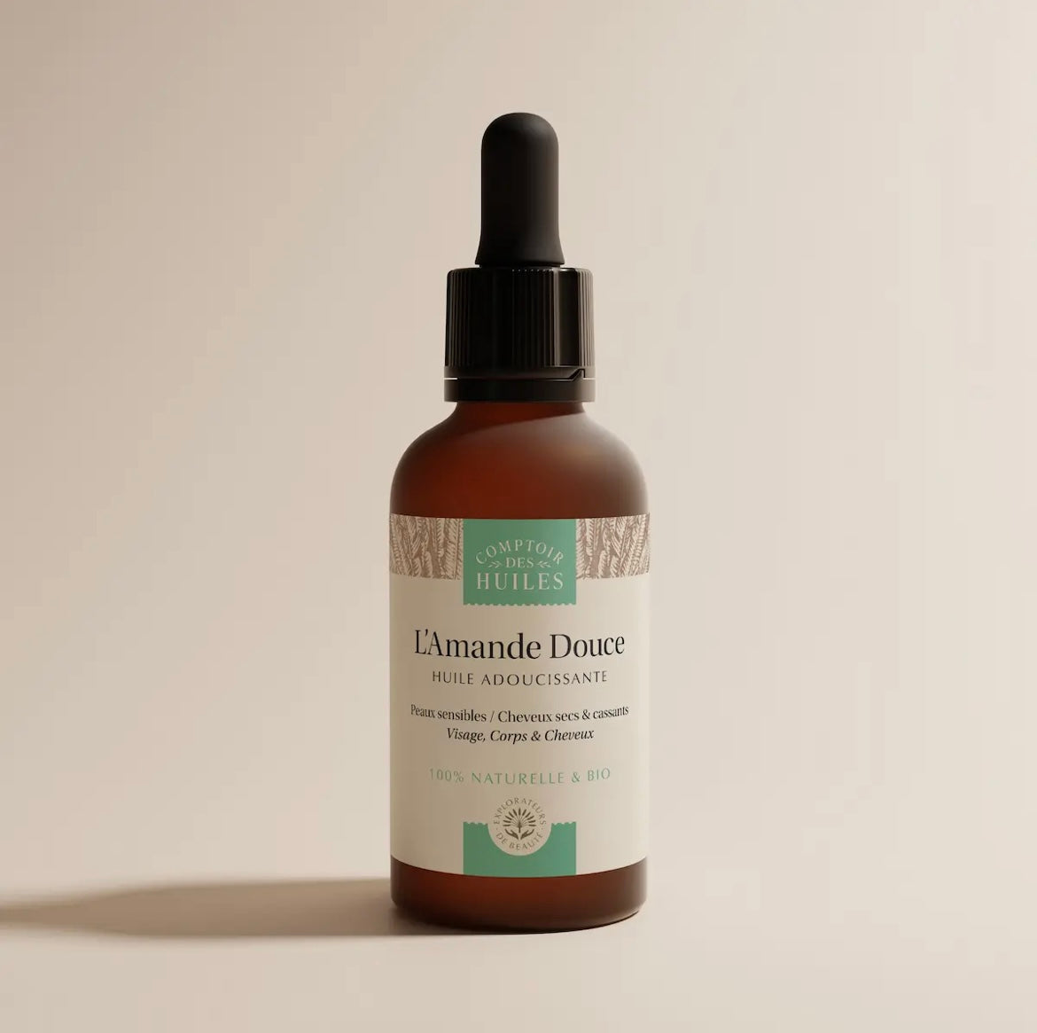 Huile d’Amande Douce Bio - Comptoir des Huiles - 50ml