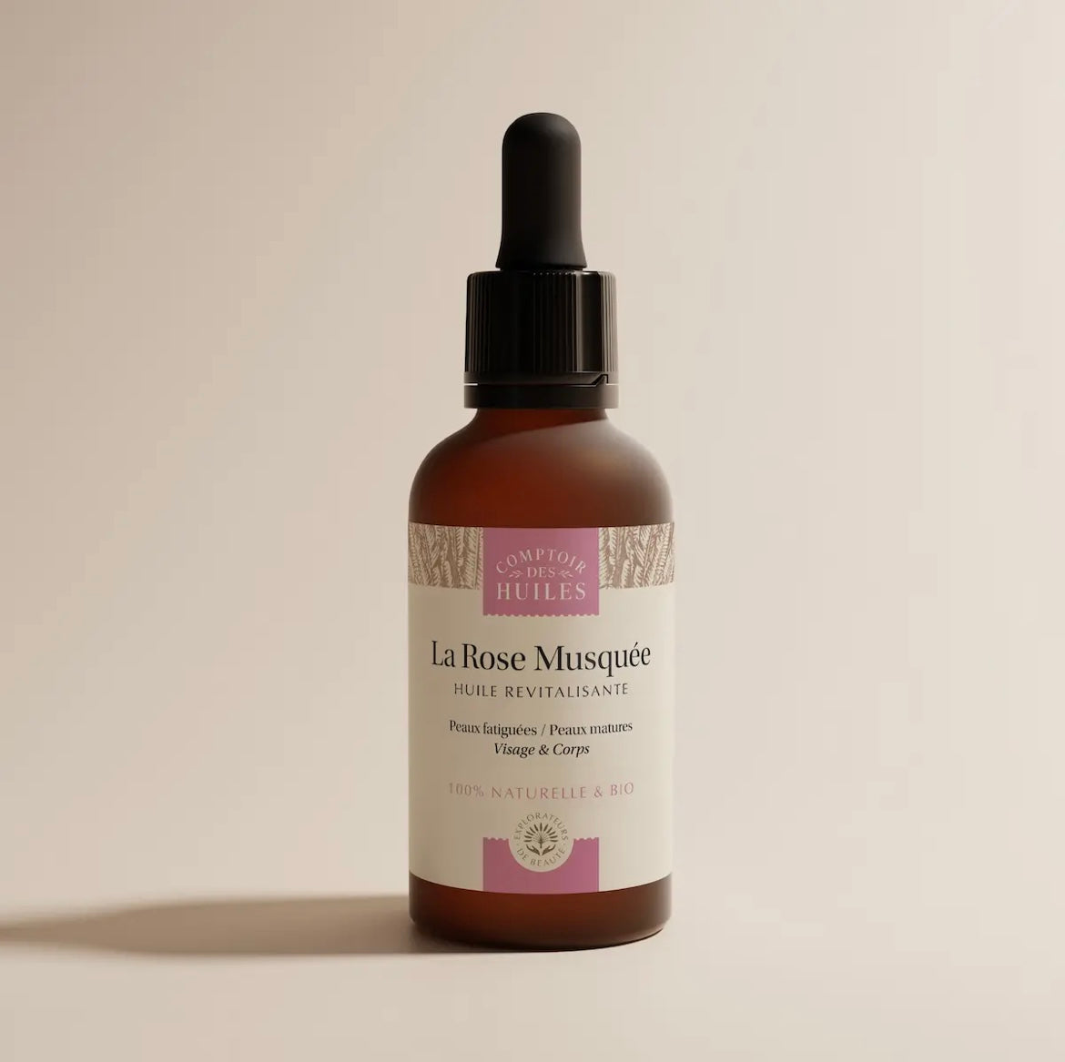 Huile de Rose Musquée Bio - Comptoir des Huiles - 50ml