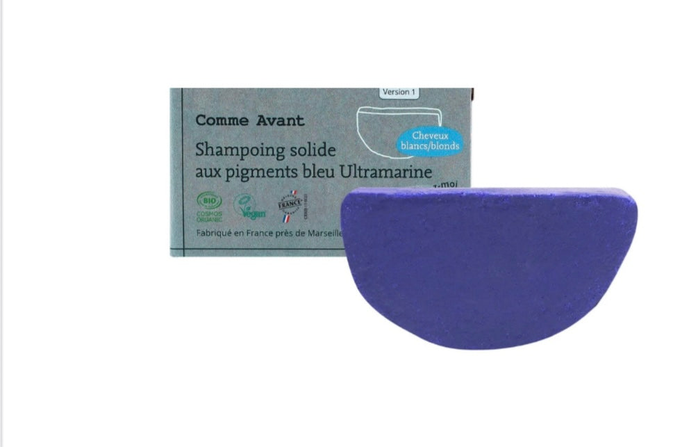 Shampoing solide Bio - cheveux blonds ou blancs - 70g